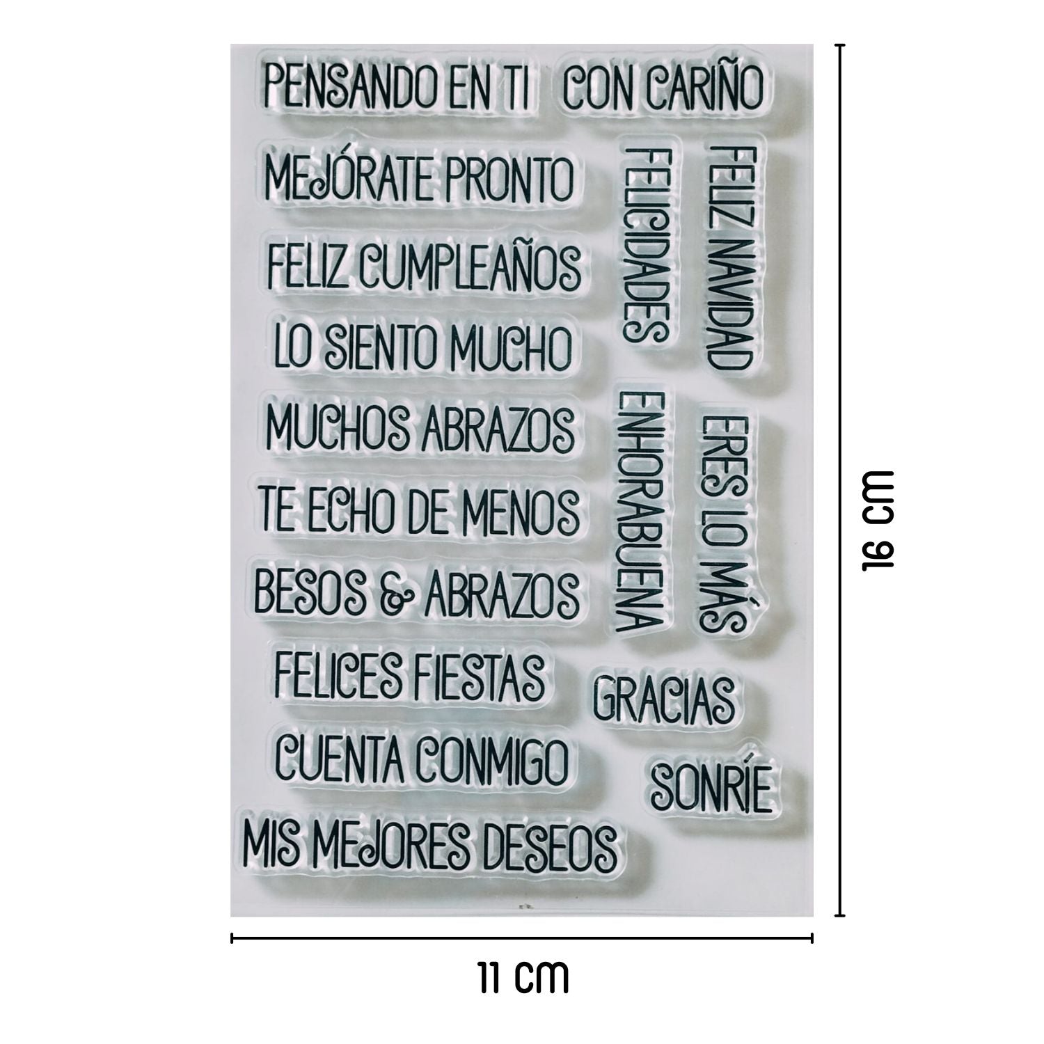 Set De Sellos Pensando En Ti &amp; Frases Sellos Hobbees