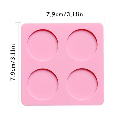 Molde de Silicon Para Sello de Lacre Rosa Herramientas Hobbees