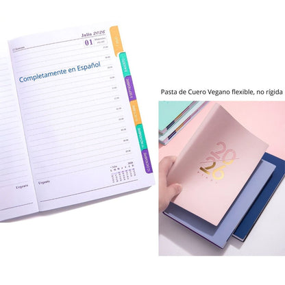 Agenda 2026 en Español Negra Agendas y Journals Hobbees