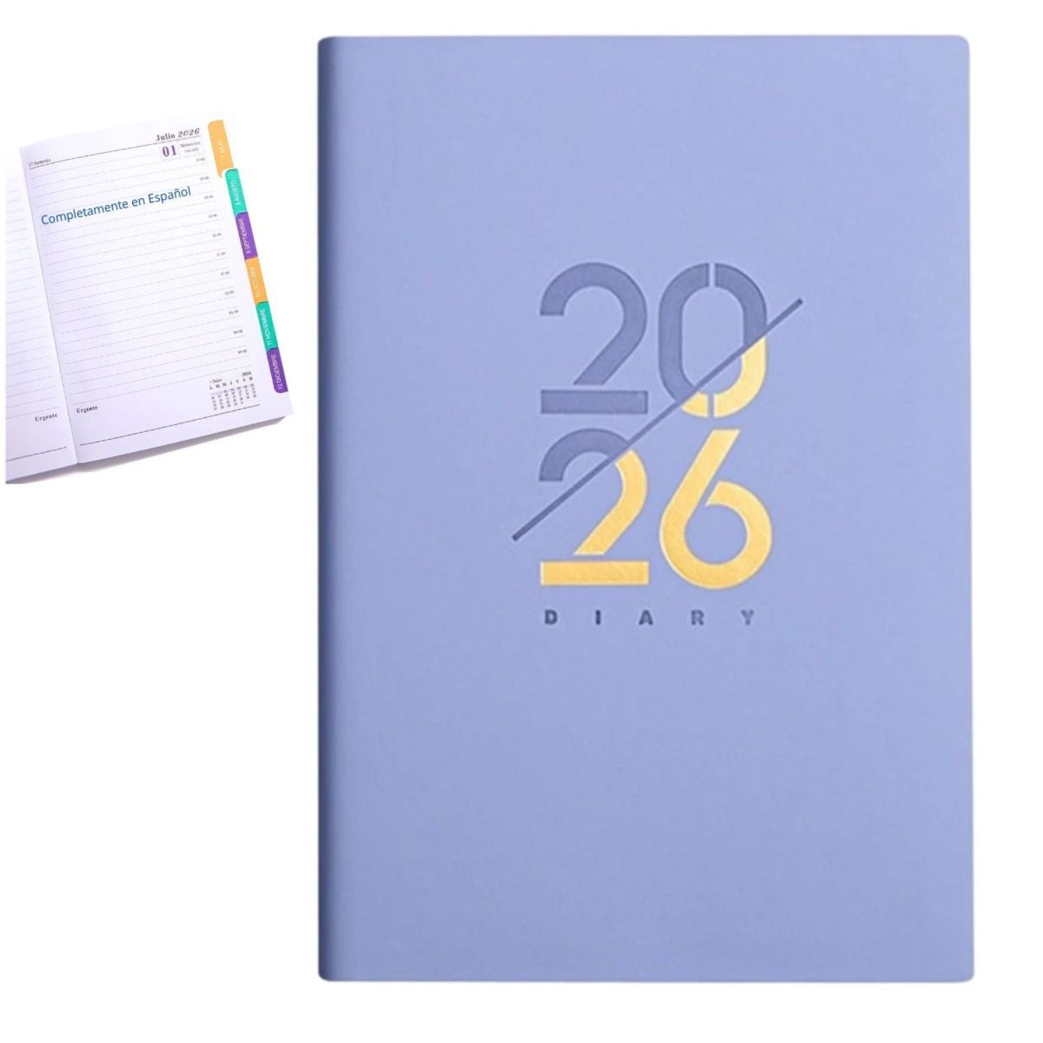 Agenda 2026 en Español Lila Agendas y Journals Hobbees