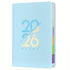Agenda 2026 en Español Azul Pastel Agendas y Journals Hobbees