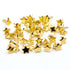 25 Brads Estrellas Doradas Adornos / Embellishments Hobbees