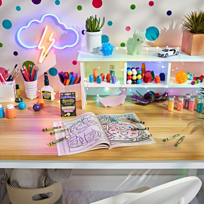 Construction Crayons Bold &amp; Bright / Crayones De Construcción Brillantes Crayones Crayola