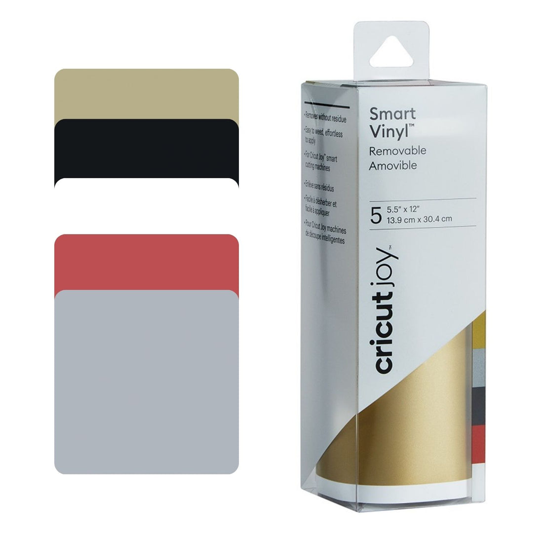 Joy Vinyl Elegance Sampler / Vinil Permanente Colores Elegantes Viniles Cricut