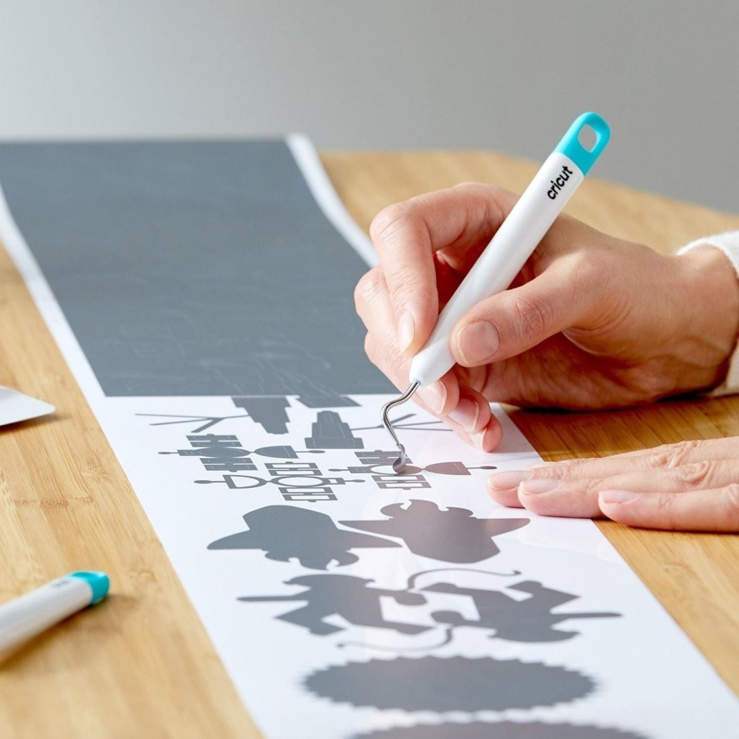 Smart Vinyl Removable Silver Mat / Vinil Removible Plata Mate Viniles Cricut