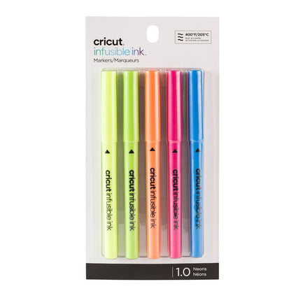Infusible Ink Markers Neon / Set Marcadores Neon Infusible Ink Colores y Plumones Cricut