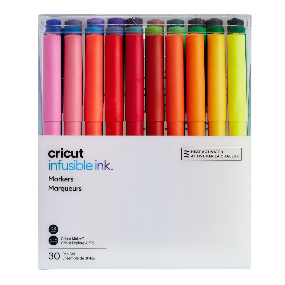Infusible Ink Pens Set / Set Bolígrafo Infusible Ink 30 pzas Colores y Plumones Cricut