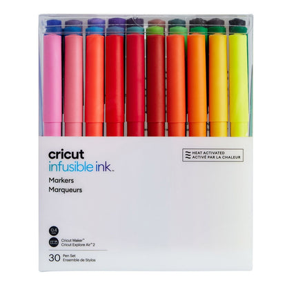 Infusible Ink Pens Set / Set Bolígrafo Infusible Ink 30 pzas Colores y Plumones Cricut