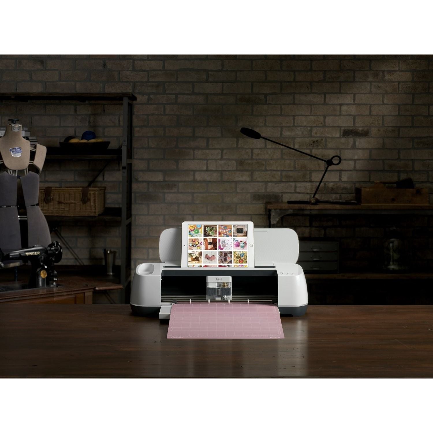 Fabric Grip Mat 12&quot; x 24&quot; Pink / Tapete de Corte Rosa para Tela Mats para Plotters Cricut