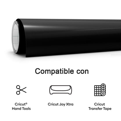 Joy Xtra Removable Vinyl Black / Vinil Removible Negro Viniles Cricut