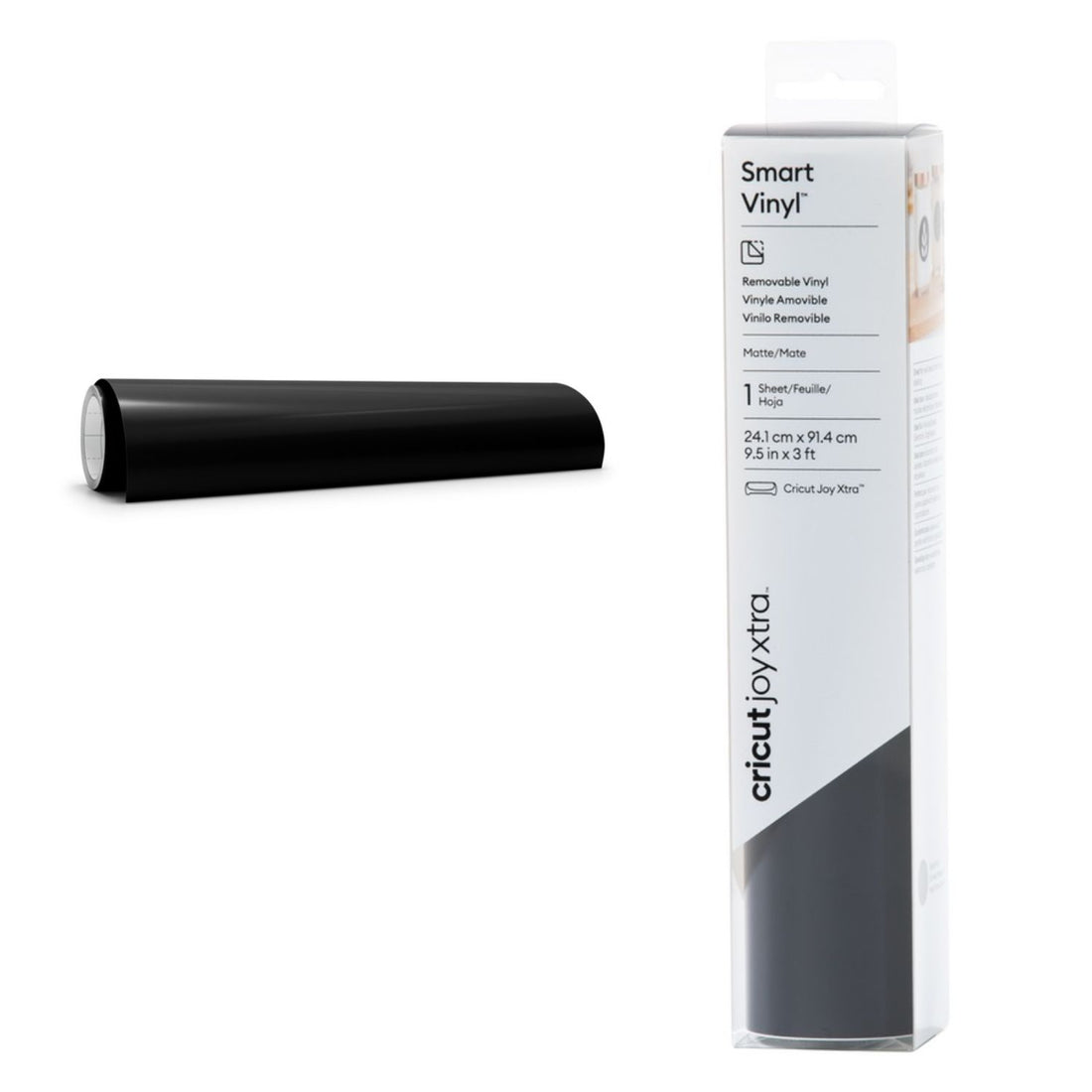 Joy Xtra Removable Vinyl Black / Vinil Removible Negro Viniles Cricut