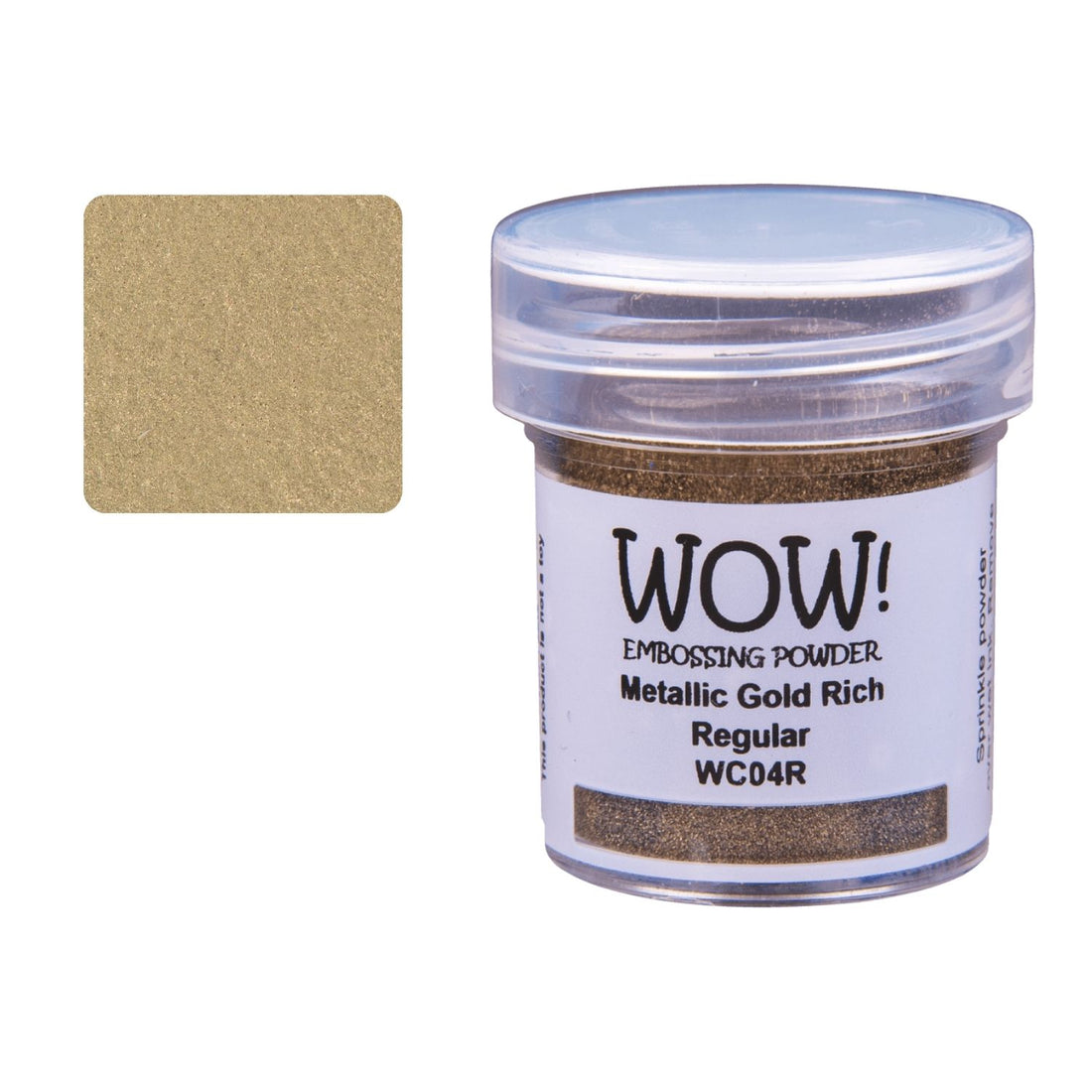 Gold Rich Embossing Powder / Polvo de Embossing Oro Opaco Polvos de Embossing Wow!