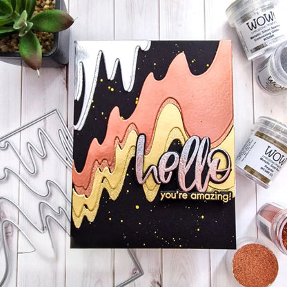 Gold Rich Embossing Powder / Polvo de Embossing Oro Opaco Polvos de Embossing Wow!