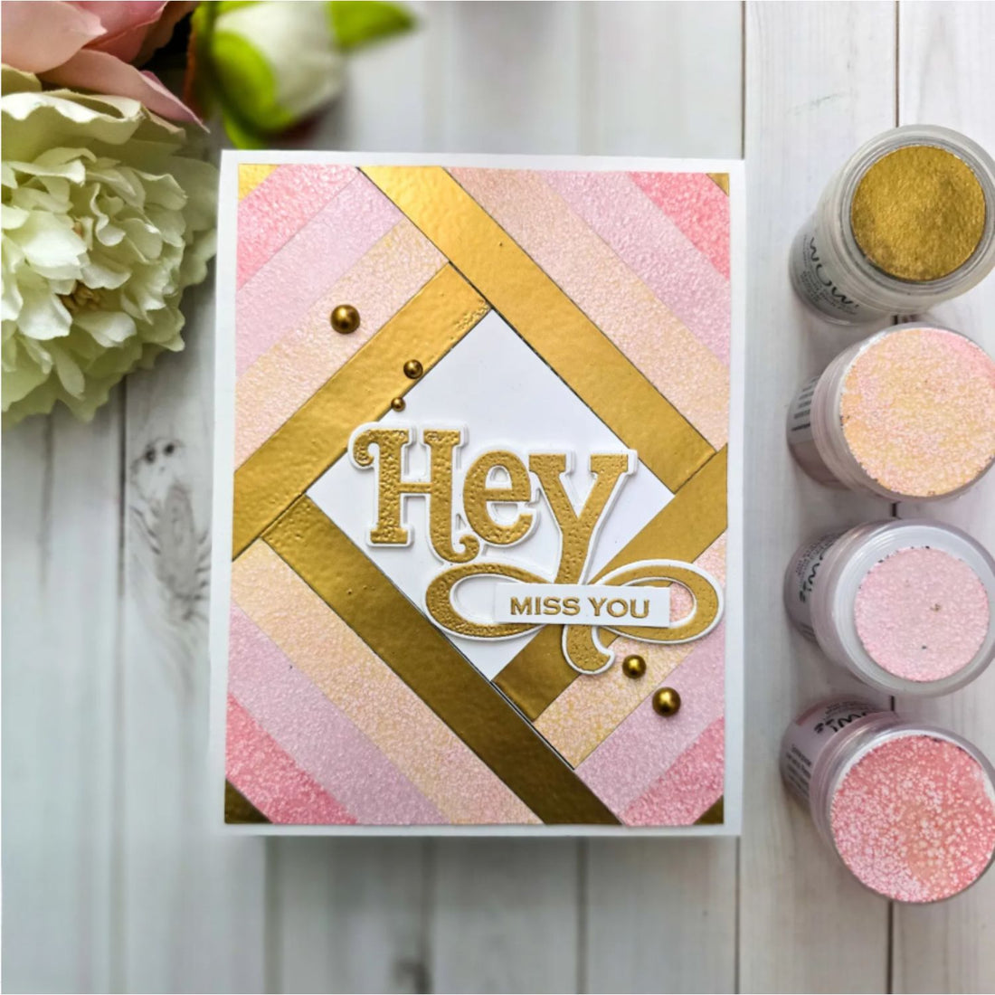 Gold Rich Embossing Powder / Polvo de Embossing Oro Opaco Polvos de Embossing Wow!