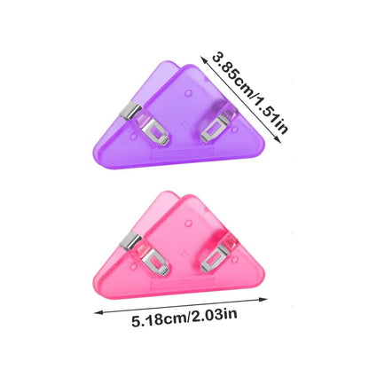 5 Clips Triangulares para Esquinas Herramientas Hobbees