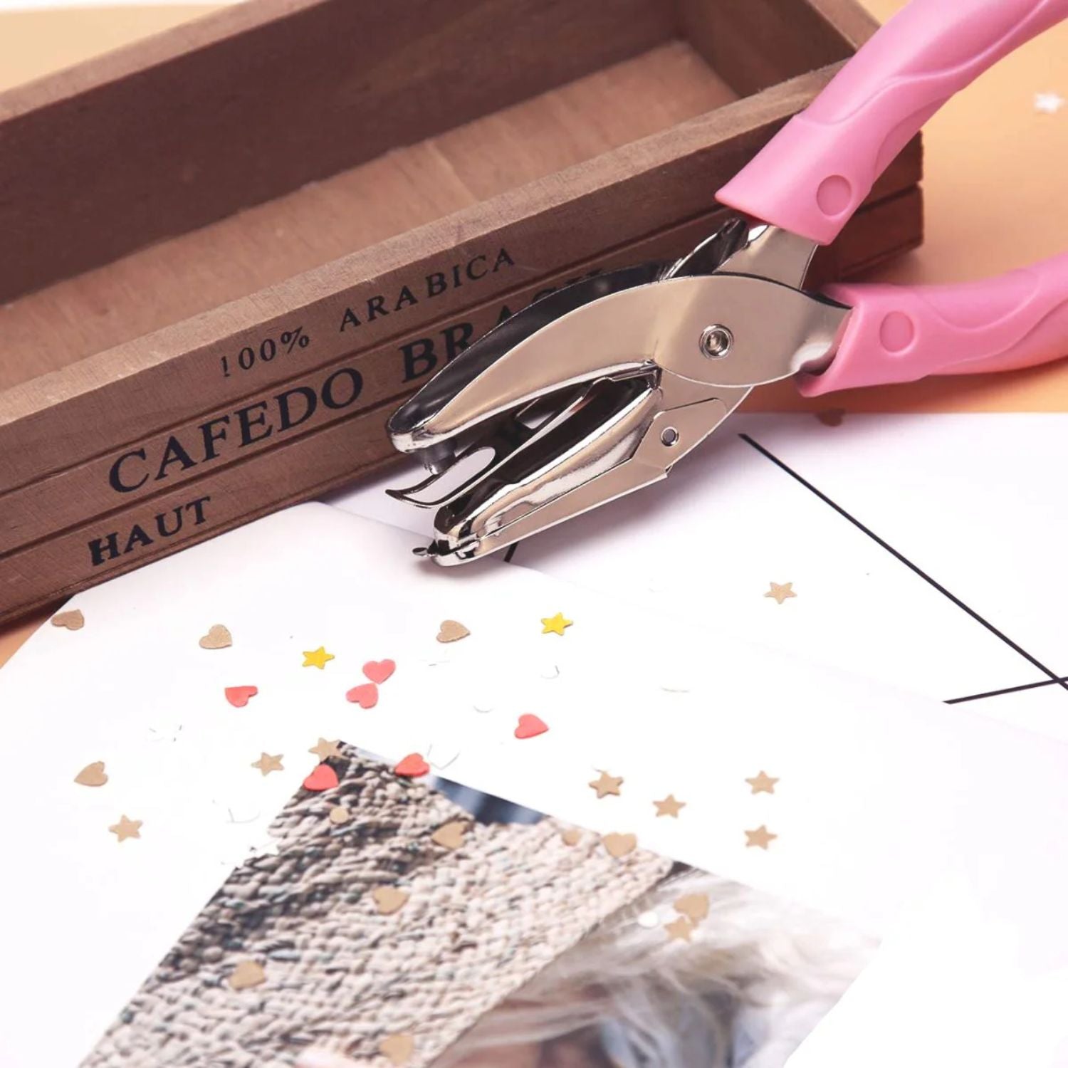 Perforadora de Hoyitos de Estrella 5 mm Perforadoras Hobbees