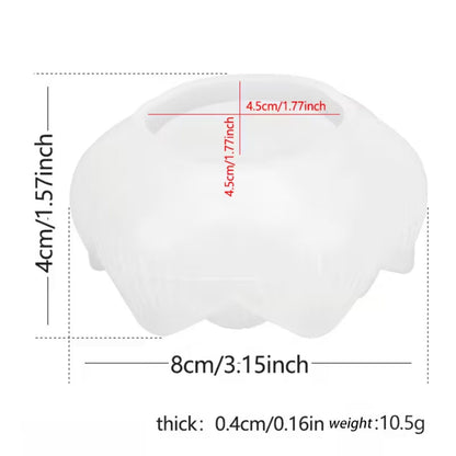 Molde de Silicón Flor de Loto Resina Epóxica y Accesorios Hobbees