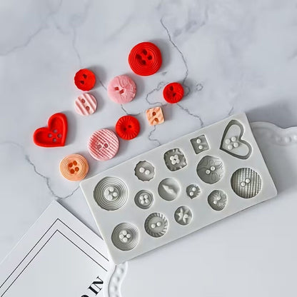 Molde para hacer Botones Moldes Hobbees