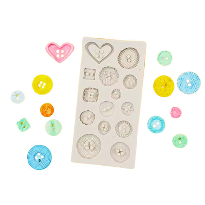 Molde para hacer Botones Moldes Hobbees