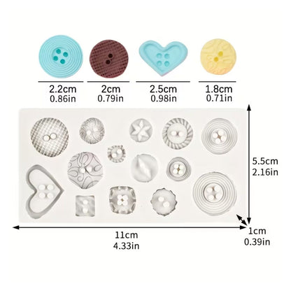 Molde para hacer Botones Moldes Hobbees