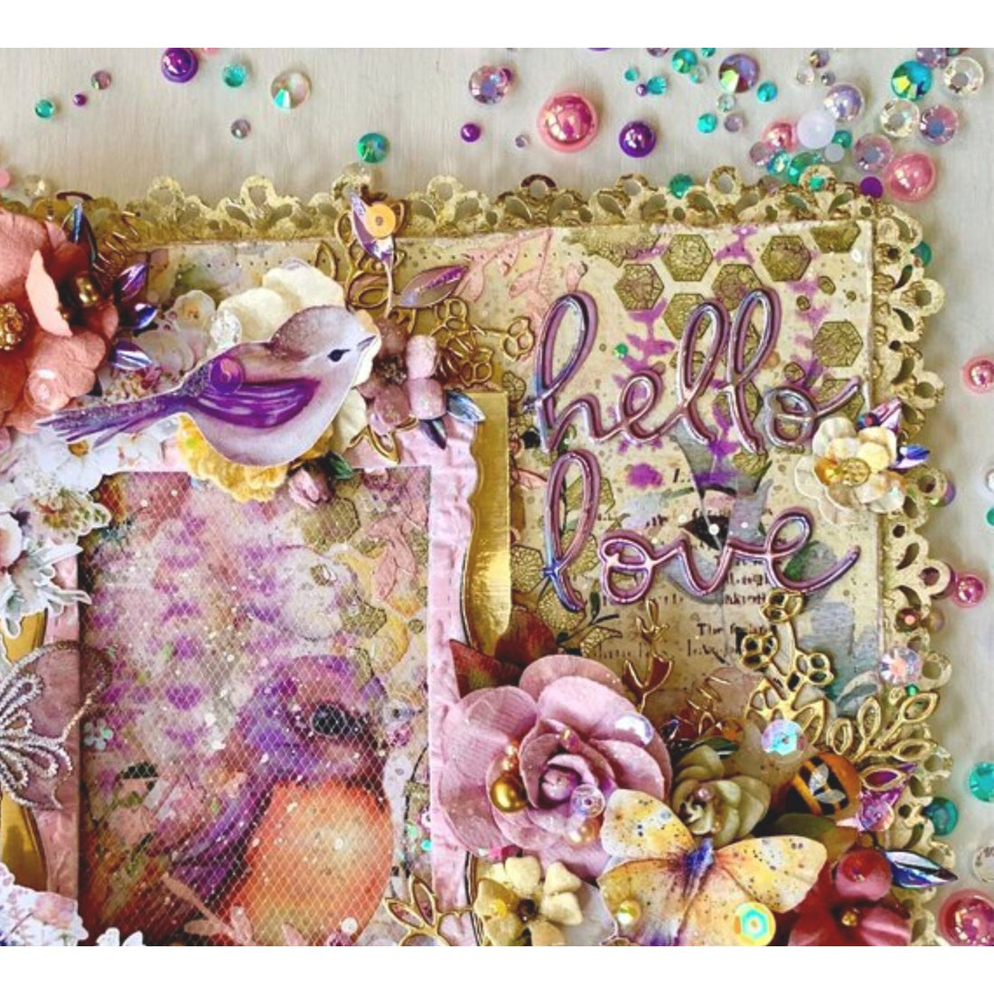 Flower Chain Border Punch / Perforadora de Orilla Cadena Floral Perforadoras Dress My Craft