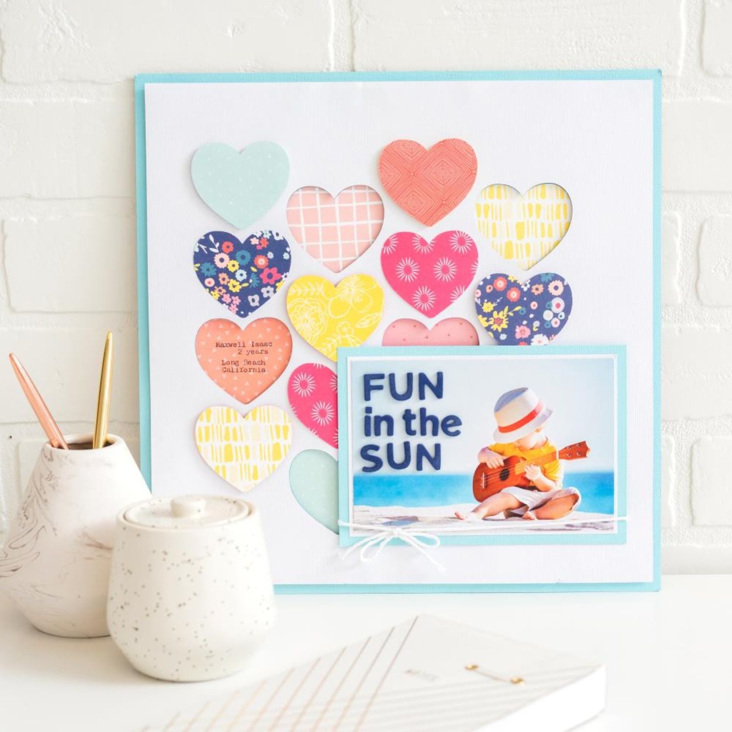 Pastel Cardstock / Block de Cartulina Colores Pastel Papel American Crafts