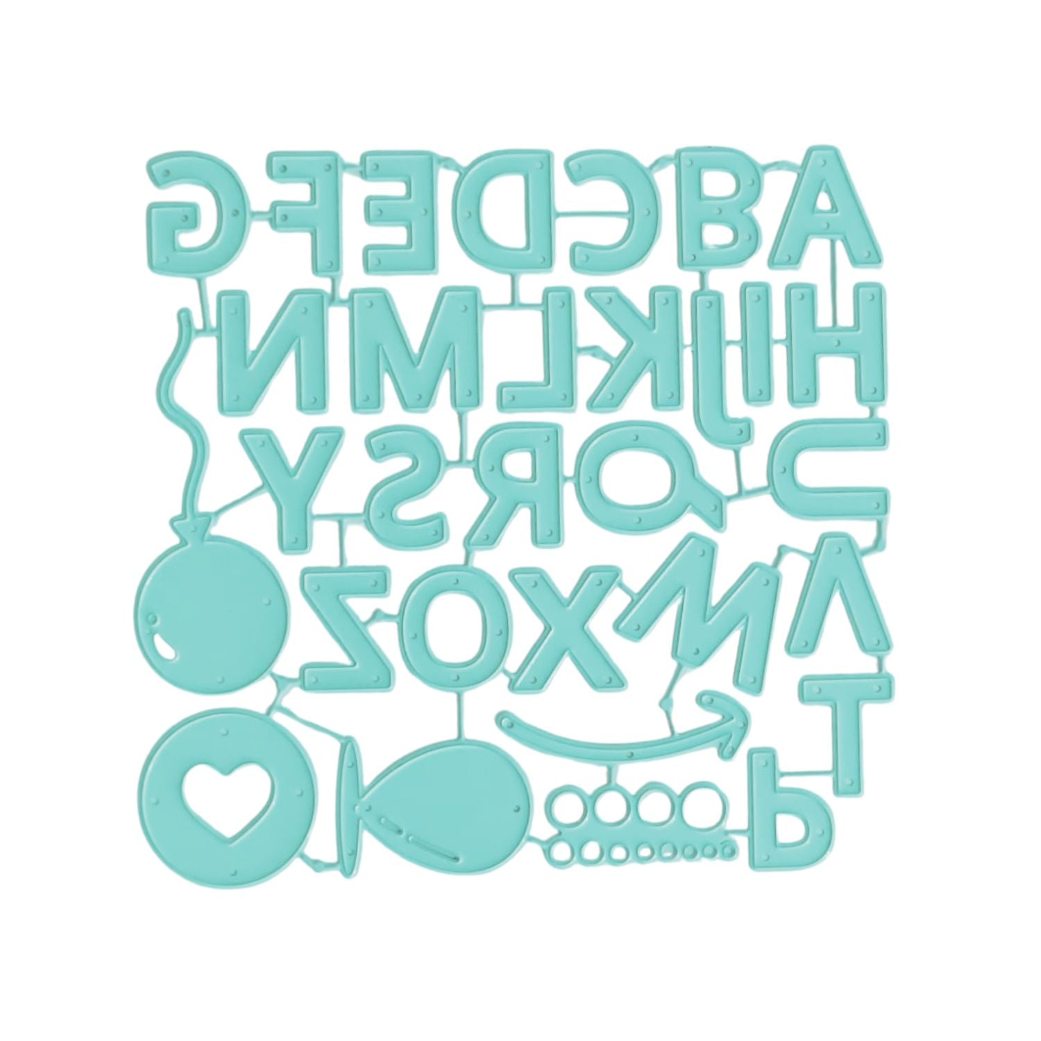 Troquel de Alfabeto Mayúsculas Troqueles Lyssette Guiot Crafts