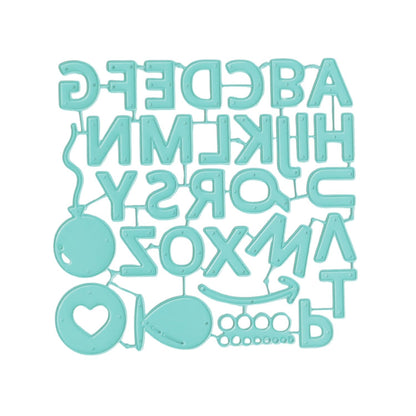 Troquel de Alfabeto Mayúsculas Troqueles Lyssette Guiot Crafts