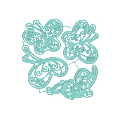 Troquel de Mariposas Caladas con Sombra Dados de Corte / Suajes / Troqueles Lyssette Guiot Crafts