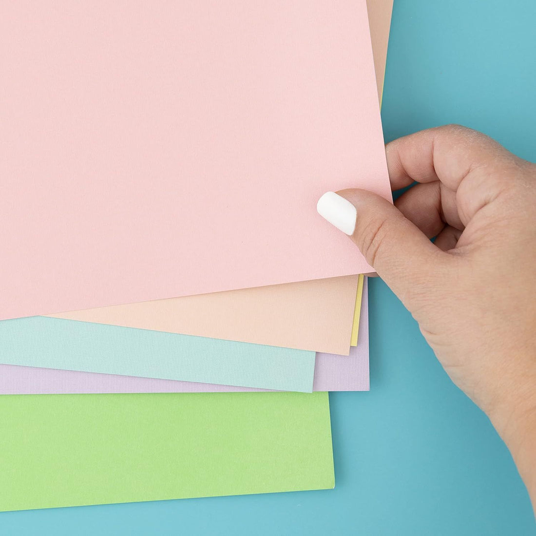 Cardstock Pastels 12&quot; / Block de Cartulina Colores Pastel Papel DCWV