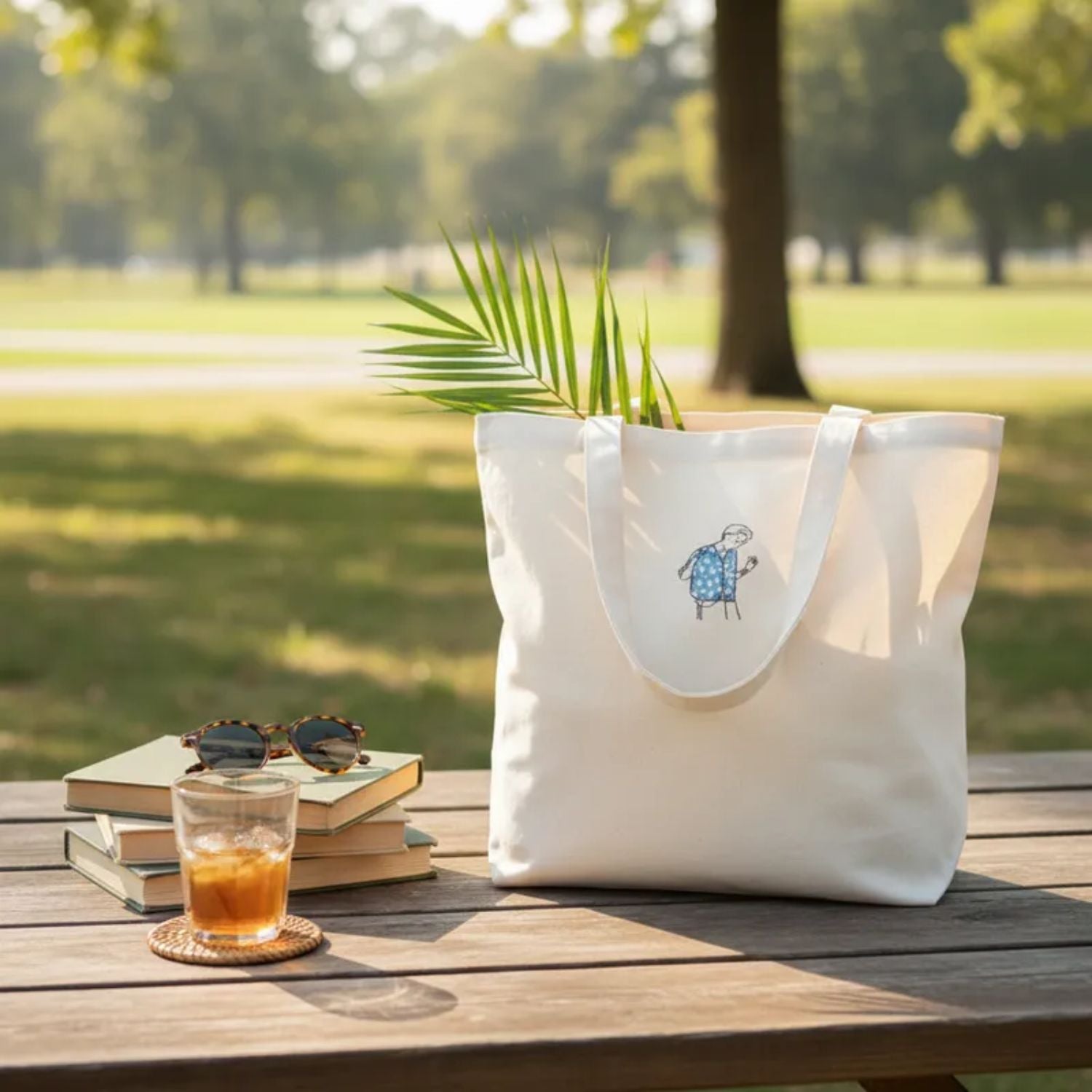 Cotton Tote Bag / Bolsa de Algodón Ecológica Almacenamiento y Organización Darice