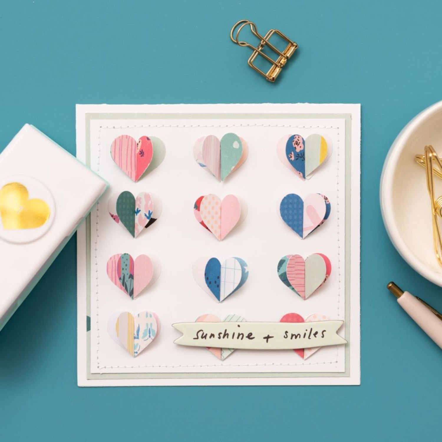 Layering Punches Hearts / 3 Perforadoras de Corazones Perforadoras We R Memory Keepers