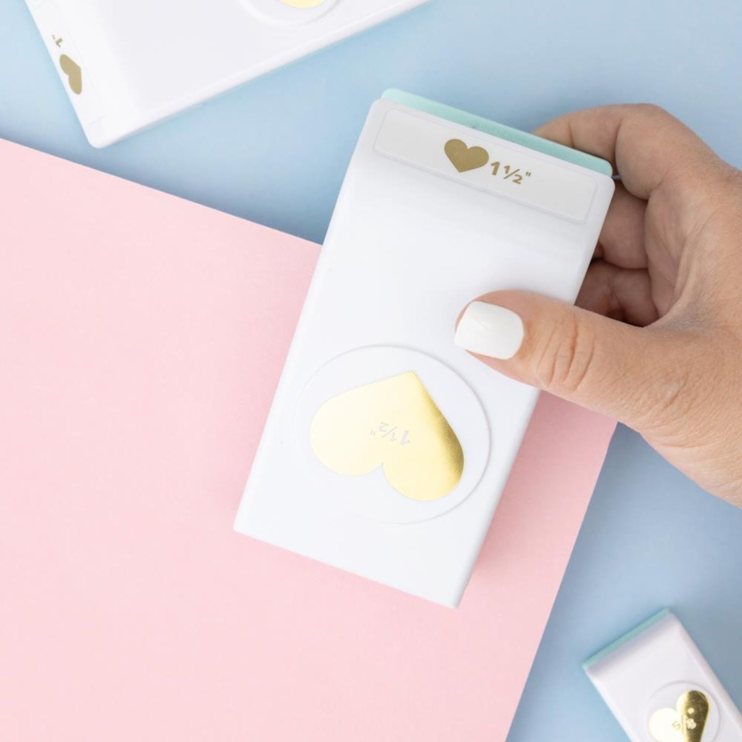 Layering Punches Hearts / 3 Perforadoras de Corazones Perforadoras We R Memory Keepers