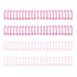 Cinch Wires Pink 0.625" / 4 Arillos Metálicos Rosas Arillos para Engargolar We R Memory Keepers