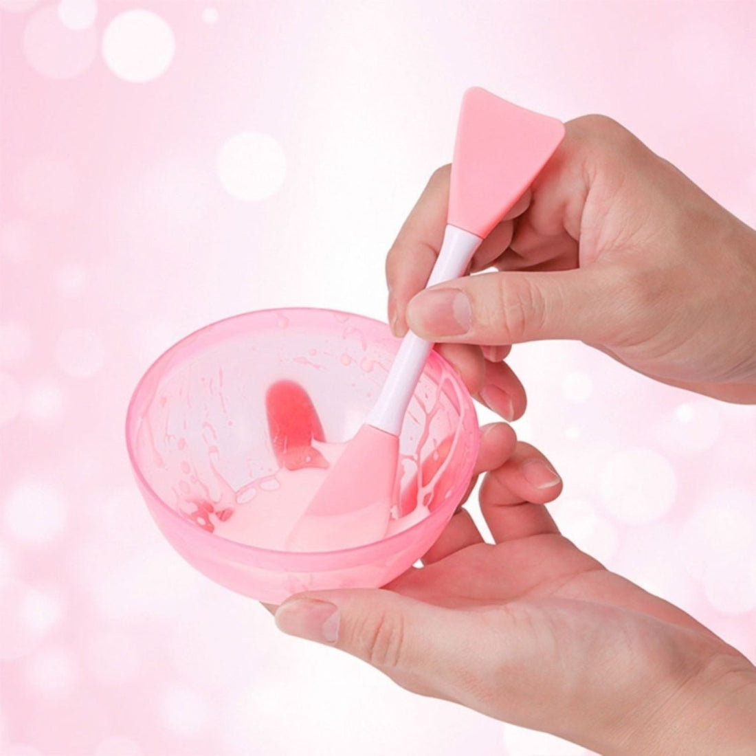 Espátula de Silicón de 2 Puntas Resina Epóxica y Accesorios Hobbees