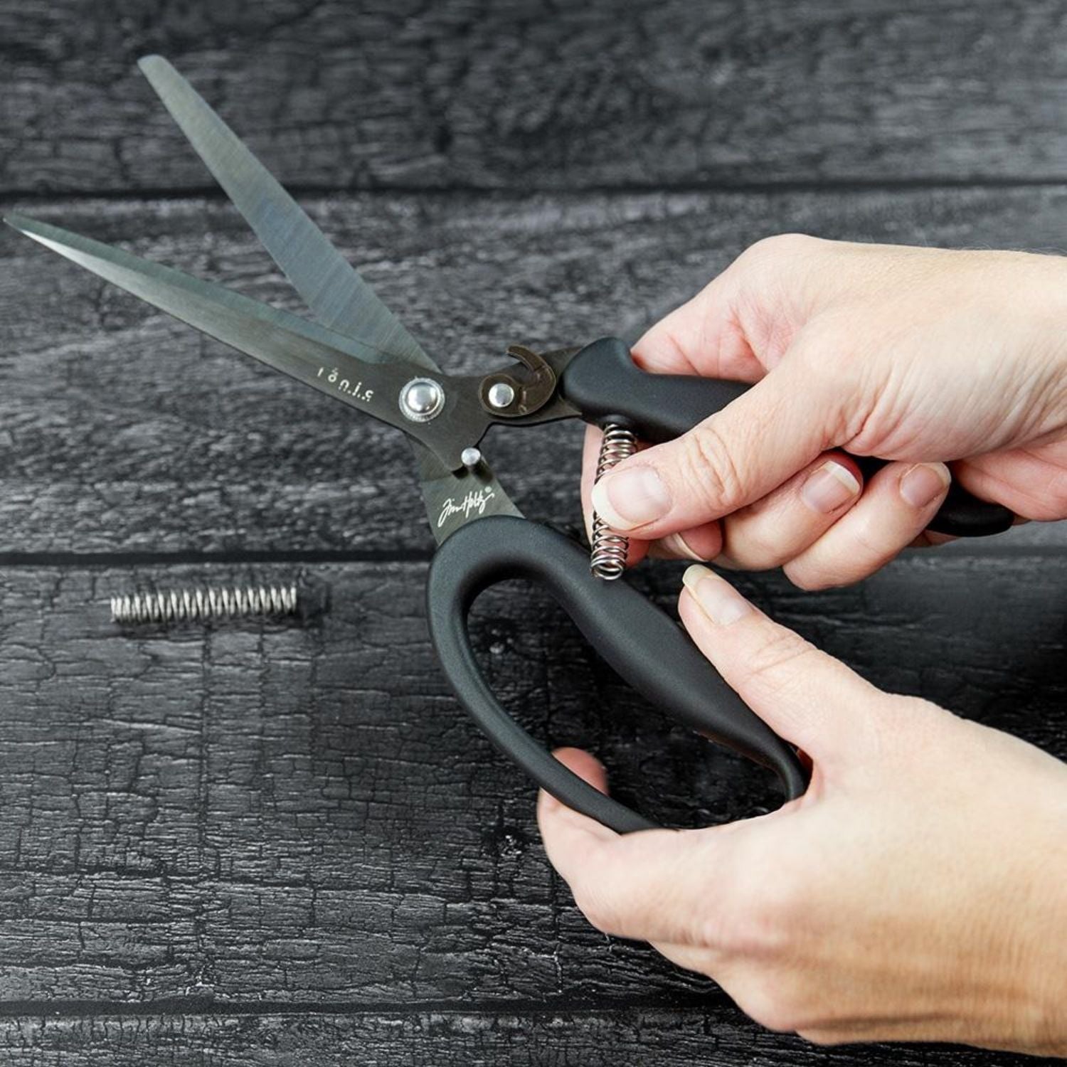 Recoil Scissors / Tijeras De Retroceso 9.5" Tijeras / Cutters Tim Holtz