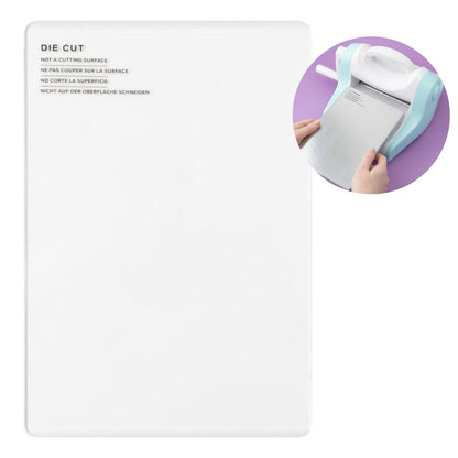 Die Cut Plate Replacement / Reemplazo De Placa Troquelada Revolution Accesorios para Suajadoras Hobbees