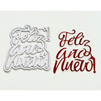 Suaje o Troquel de ¡Feliz AÑo Nuevo!