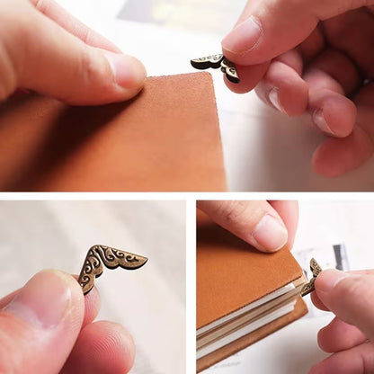 Mini Protectores de Esquinas Dorado 1.3cm Encuadernacion Hobbees