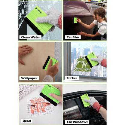 Glow in the Dark Squeegee / Espátula Para Vinil Que Brilla en la Obscuridad Herramientas Teckwrap