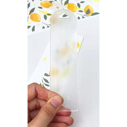 Cloud Bookmark / 5 Acrílicos De Nube Para Separadores de Libros Accesorios Teckwrap