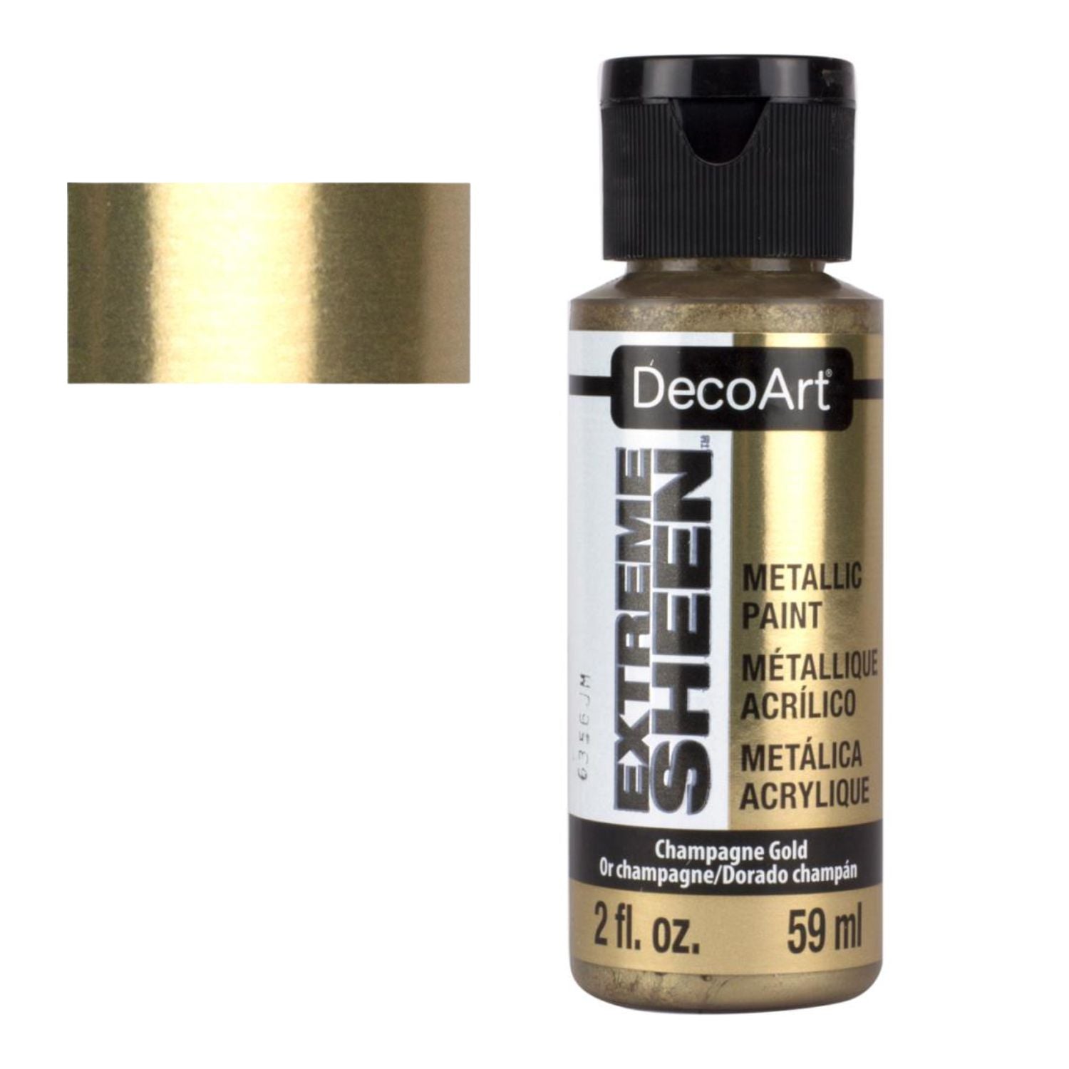 Champagne Gold Extreme Sheen / Pintura Acrílica Dorado Champagne Acrìlicos DecoArt