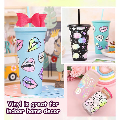 Candy Color Lollipop Craft Vinyl / Vinil Adhesivo Paleta de Caramelo Viniles Teckwrap