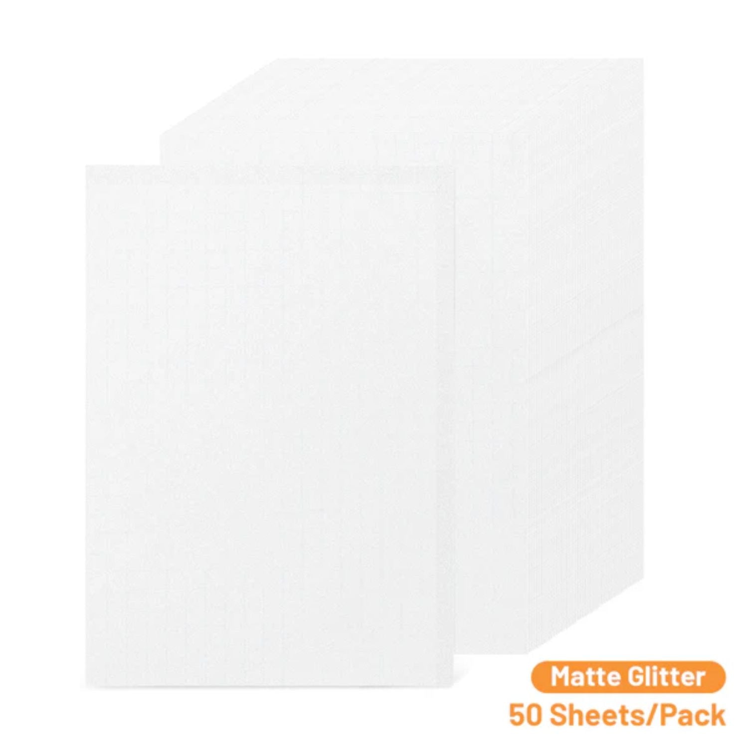 Laminate Sheets Matte Glitter / 50 Hojas Laminado Autoadhesivo Matte Glitter Acetato y Especializados Teckwrap