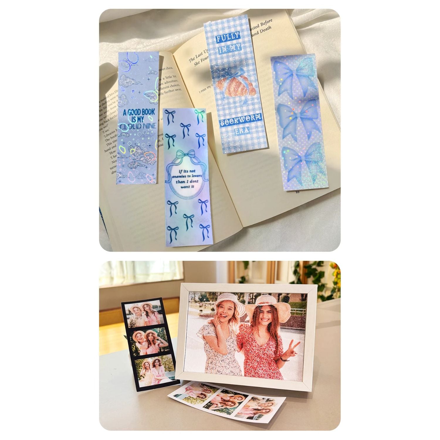 Laminate Sheets Sparkle Holographic / 50 Hojas Laminado Autoadhesivo Brillos Holo Acetato y Especializados Teckwrap