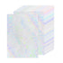 Laminate Sheets Glass Flower Holographic / 50 Hojas Laminado Autoadhesivo Flor De Cristal Holo Acetato y Especializados Teckwrap