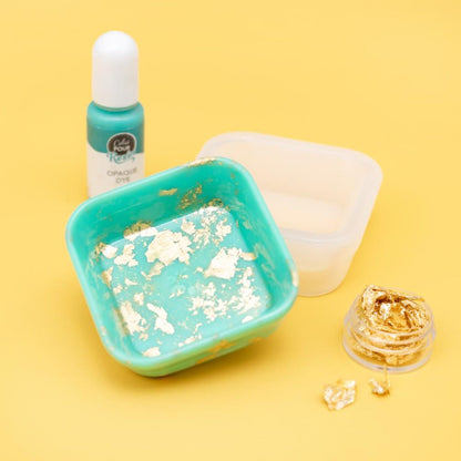 Color Pour Resin Mold / Moldes de Platitos Para Resina Resina Epóxica y Accesorios American Crafts