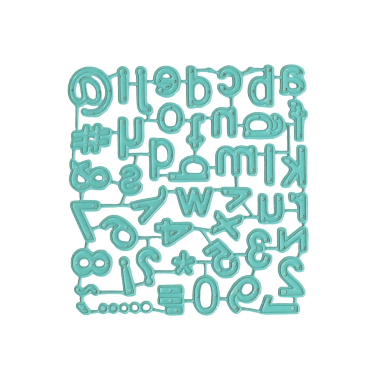Set de Troqueles Alfabeto Bubble Mini Dados de Corte / Suajes / Troqueles Lyssette Guiot Crafts