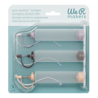 Syringes Glue Squeeze / Jeringas Repuesto Presiona Pegamento We R Adhesivos / Pegamentos We R Makers