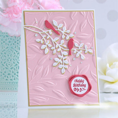 3D Embossing Folder Leafy / Folder de Relieve 3D Enredaderas Folders de Grabado Spellbinders